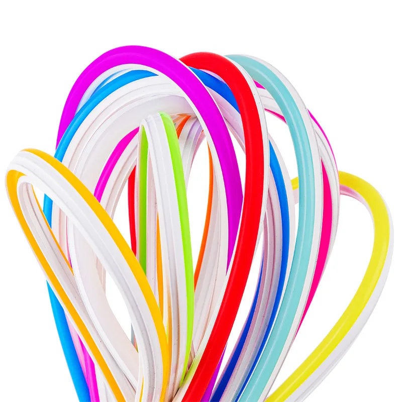 50m 12v 6mm 8mm LED Split Seperate Silicone Neon Strip Embedded S Shape Logo Letter Advertising Sign Flexible | Освещение