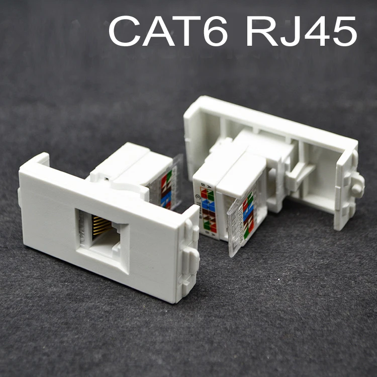 Настенная панель с портами HDMI + USB RJ45 Белая настенная сетевой кабель Cat6 Cat5e