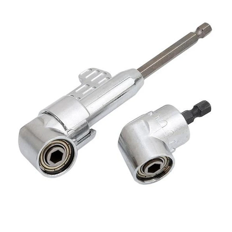 105 Degrees Angle Extension 1/4 Inch Hex Drill Bit Screwdriver Tool Drilling Turning Head Socket Holder Adaptor | Дом и сад