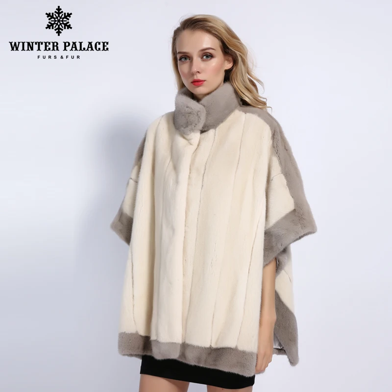 ЗИМНИЙ ДВОРЕЦ 2019 Мода Зимняя норковая шуба из импортного бархата сорта