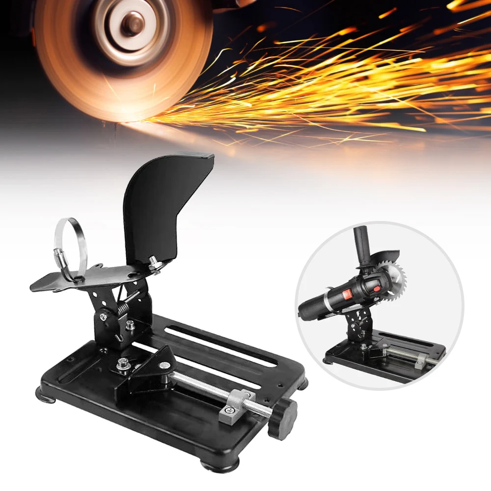 Angle Grinder Stand Bracket Holder Support Cast Iron Base Power Tool Accessory For 100mm Cutter | Инструменты
