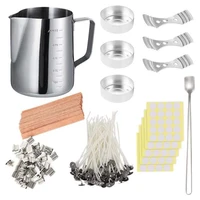 diy candle crafting tool kit diy candles craft tools candle wick with melting pot suitable for beginner candle making