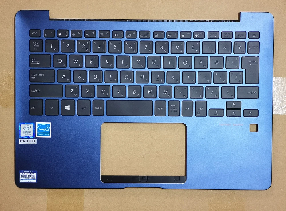 Клавиатура для ноутбука/noebook US JP с подсветкой верхняя крышка корпуса Asus zenbook UX331