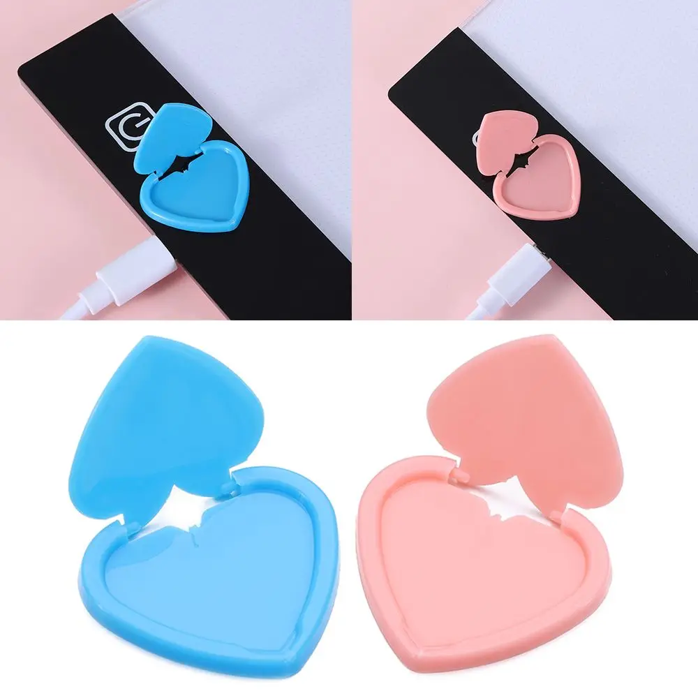

5D Light Pad Switch Cover Diamond Painting Tools Art Drawing Pad Heart Shape LED Board Dustproof Covers Diamond Accessories