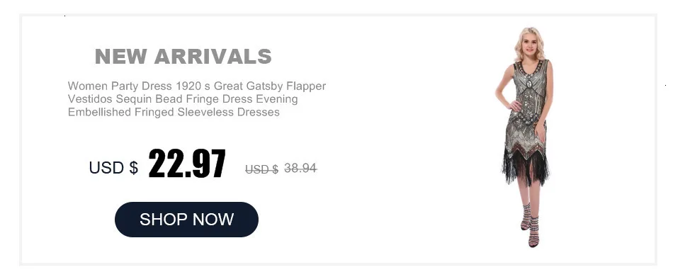 1920 s Great Gatsby Flapper Vestidos, вечернее платье с бахромой и блестками, с v-образным вырезом, украшенное бахромой, без рукавов, женское вечернее платье