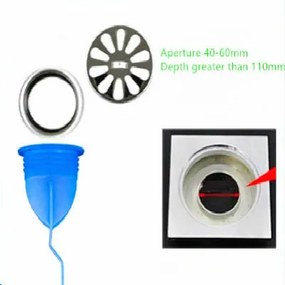 Дезодорант для слива пола ситечко раковины в ванной комнате защита