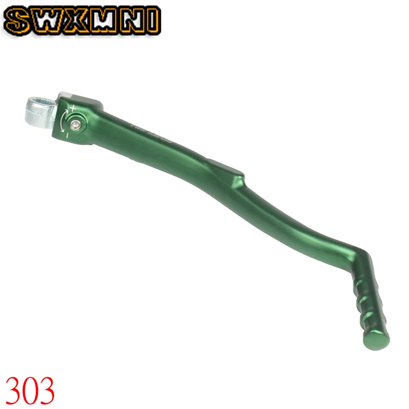 Мотоцикл CNC 7075 алюминиевый кованый стартер Рычажная педаль для KAWASAKI KXF450 KXF 450 KX450F