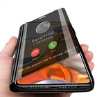 Умный зеркальный кожаный флип-чехол для Xiaomi 11 T Pro, чехол с магнитной подставкой, чехол на Xiomi Mi11T, My 11 T, Mi 11 T Pro, зеркальный защитный чехол