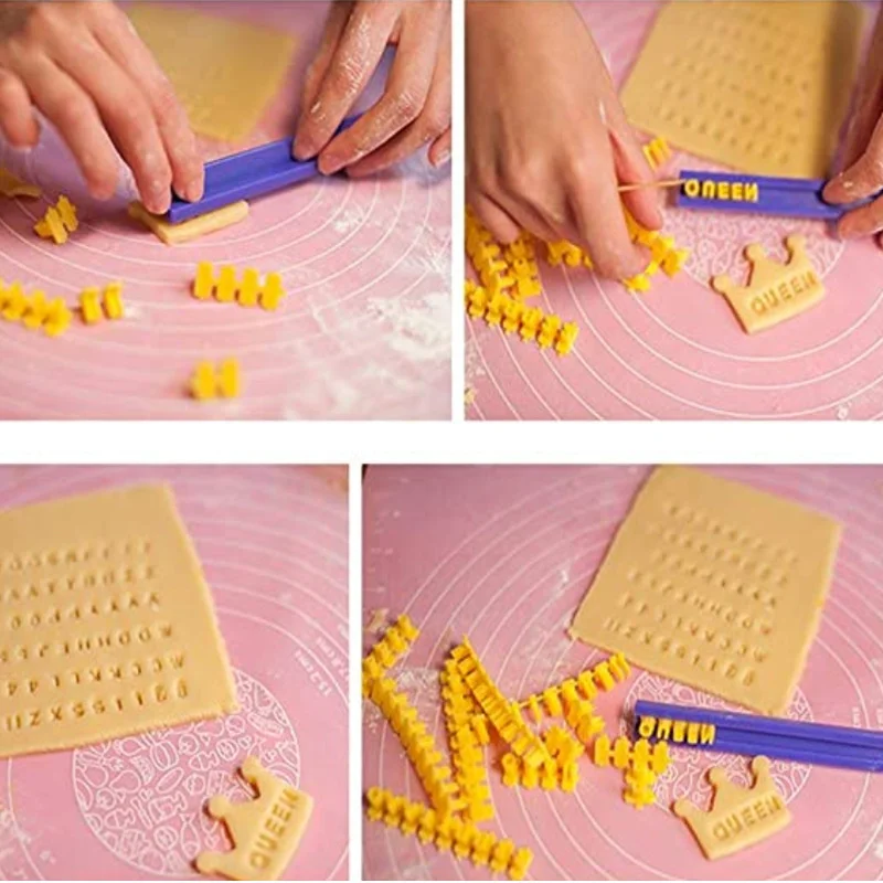 

Alphabet Letter Number Cookie Press Stamp Embosser Baking Accessories Cake Tools Cookie Cutter Baking Mold Pastry Cutter Tools