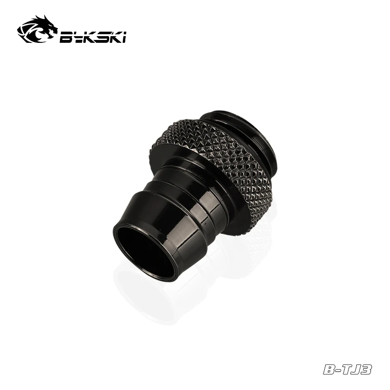Bykski 10x13 10x16 мм фитинги для шланга водяного охлаждения черный серебристый золотой
