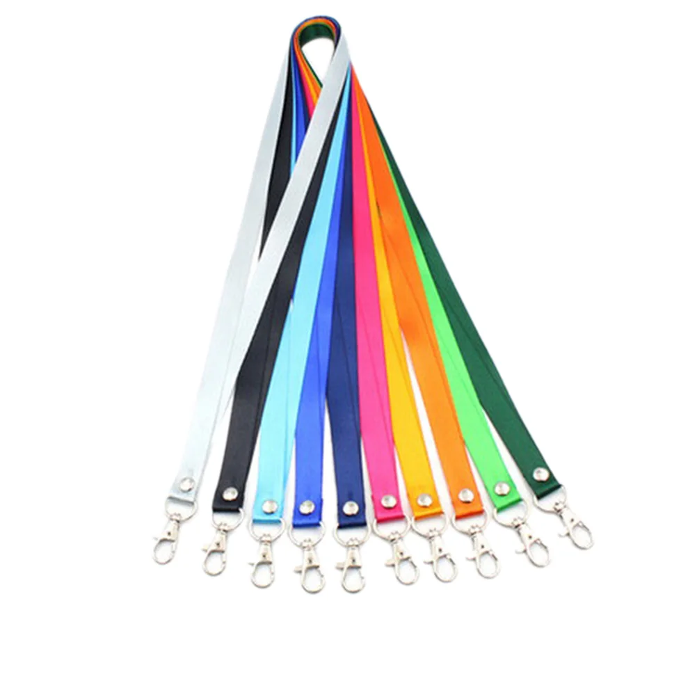 

1Pcs Lanyard Neck Strap Business ID Card Name Badge Holder Lanyard for Keys Mobile Phone Straps DIY Hang Rope