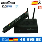 спутниковый приемник ZGEMMA H9S SE, оснащенный 300M wifi linux и android двухоперационными системами DVB - S2X со многими потоками 4K UHD 2016P, модернизированный декодер H9S