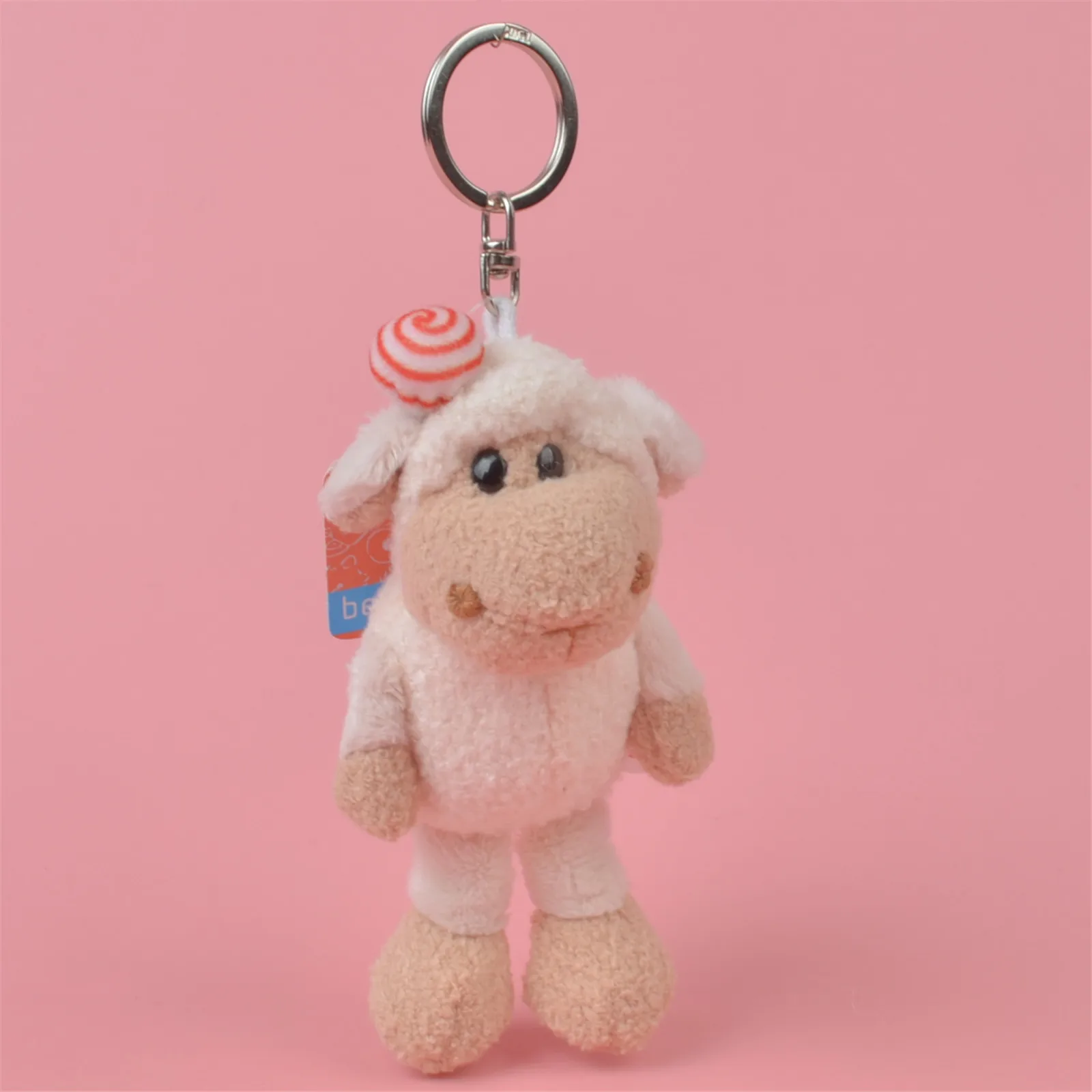 

1 Pcs Suger Sheep Small Plush Pendant Toy, Kids Doll Keychain / Keyholder Gift Free Shipping