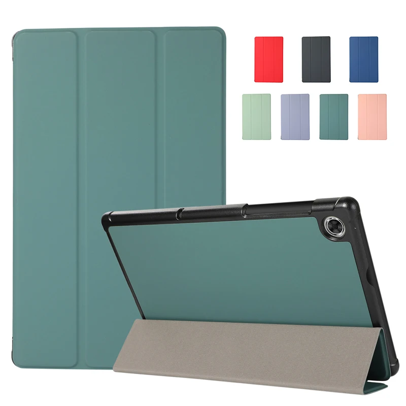 

Чехол с текстурой кожи для Lenovo Tab M10 HD (2-го поколения) TB-X306X X306F X306 10,1 'складной чехол-подставка