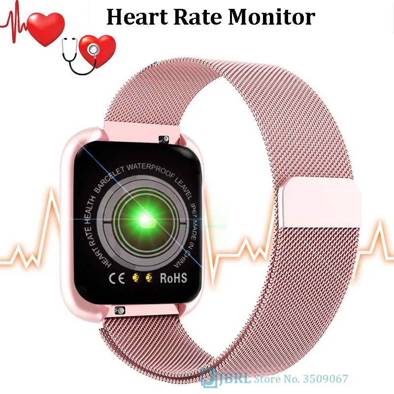 Children's Smart Watch Baby Full Touch Smartwatch Bluetooth Fitness Tracker Student Girls Bracelet Android IOS Phone Boys |