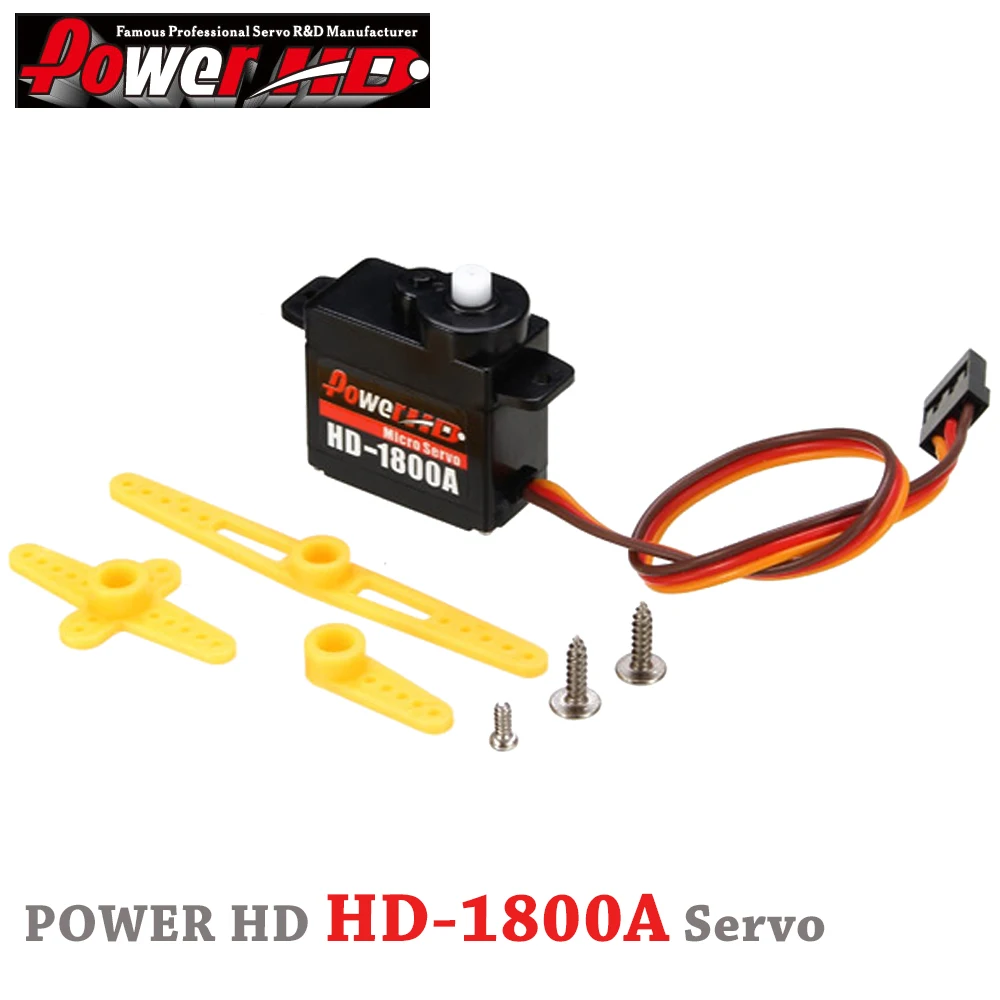 Мощность HD-1800A 4 8-6 0 V 8g Высокое Скорость Sub-сердечником совместим с FUTABA JR для RC
