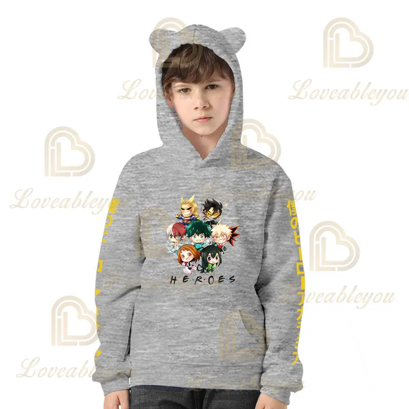 

New 2D Printed Hoodies Black Sweatshirts Sudadera Anime Men/women Outwear Creative Style Hoodies Casual Hooded Sweatshirt