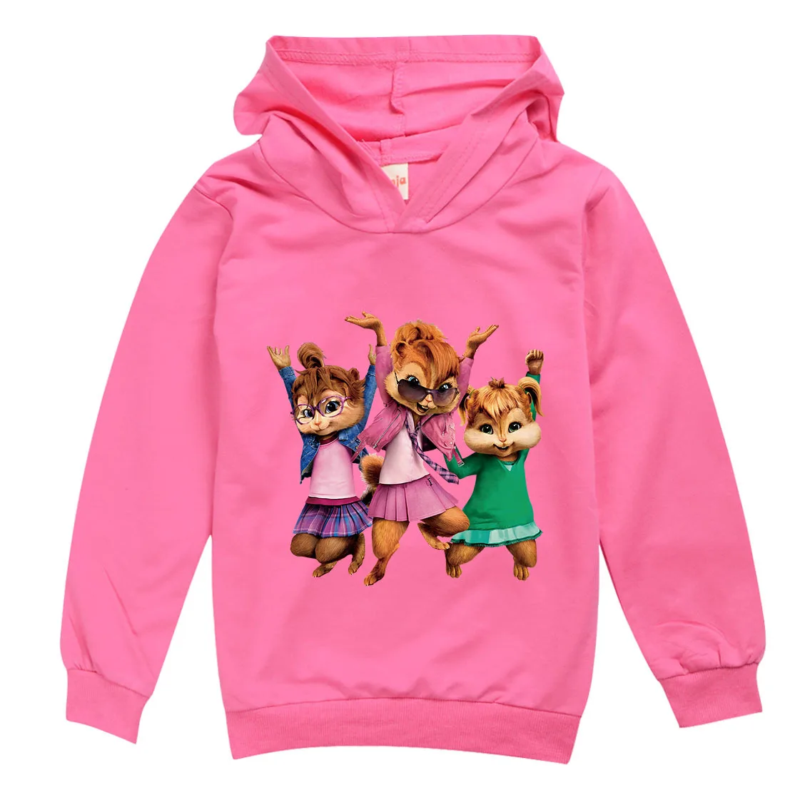 

Alvin and The Chipmunks Boys Hoodies Tee Girls Fashion Clothes Toddler Boy Long Sleeve Shirt Teenage Kids Shirt 8 12 14 16 Year