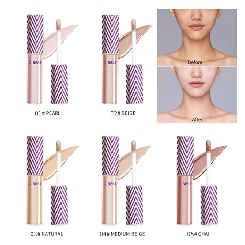 Полностью закрывающий консилер жидкий удобный Профессиональный для глаз крем