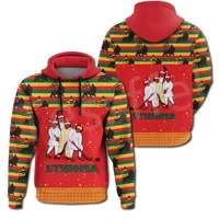 tessffel ethiopia county christmas africa native tribe lion retro harajuku tracksuit 3dprint menwomen funny casual hoodies a2