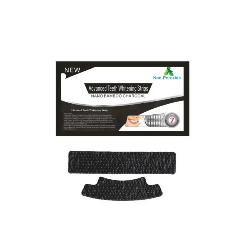 Профессиональные бамбуковые отбеливающие полоски горячая Распродажа с черными