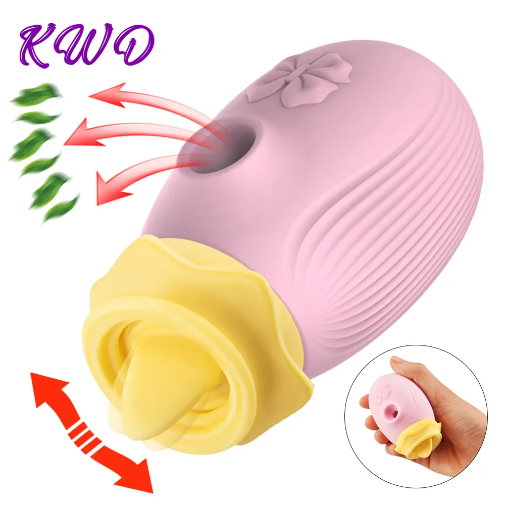 Вибратор присоска для орального секса 10 режимов USB вибрирующее яйцо язык