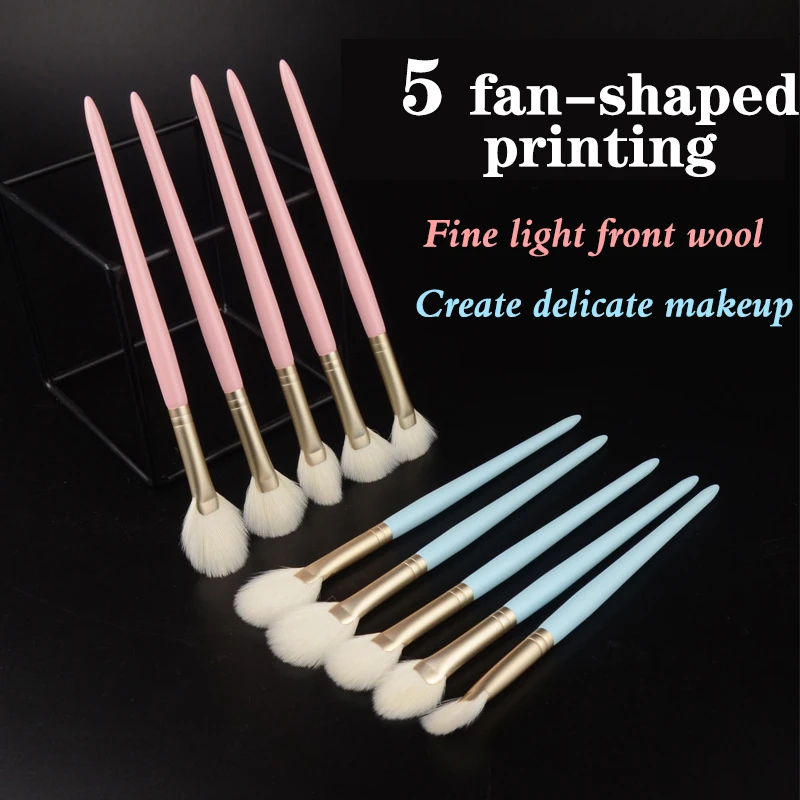 

Набор кистей для макияжа для консилера, основы, румян, пудры, смесь макияжа, кисти для макияжа, тени для век, хайлайтер, косметическая кисть д...