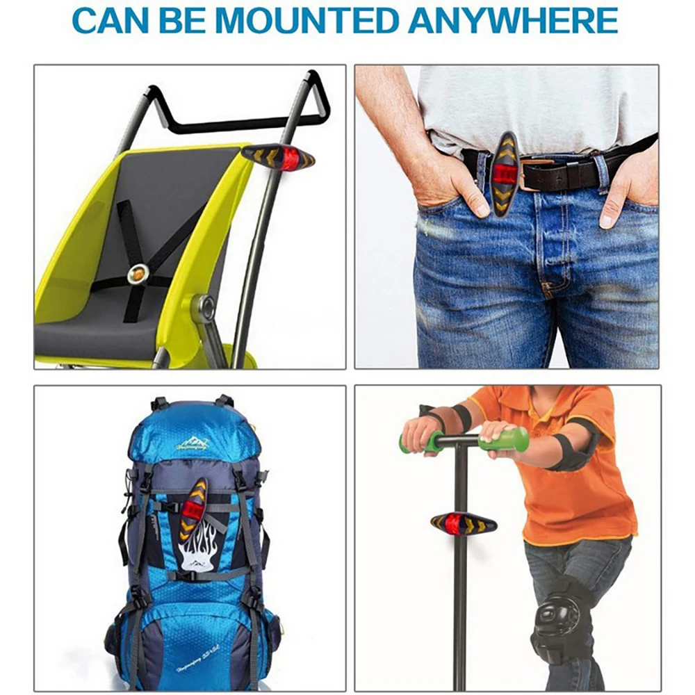 

Bike Light Waterproof Rear Tail Light LED Battery Rechargeable Mountain Bike Cycling Light Taillamp Safety Warning Light