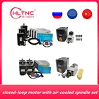 2021 новый набор электронных моторов 1.5 кВт2.2 кВт с воздушным охлаждением комплект шпинделя с ЧПУ + Nema34 4,58,512нм комплект мотора с замкнутым контуром с hbs860h