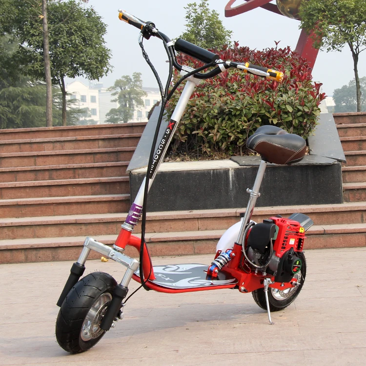 Mini 4 тактный двигатель бензиновые скутеры гидравлические передние скутер