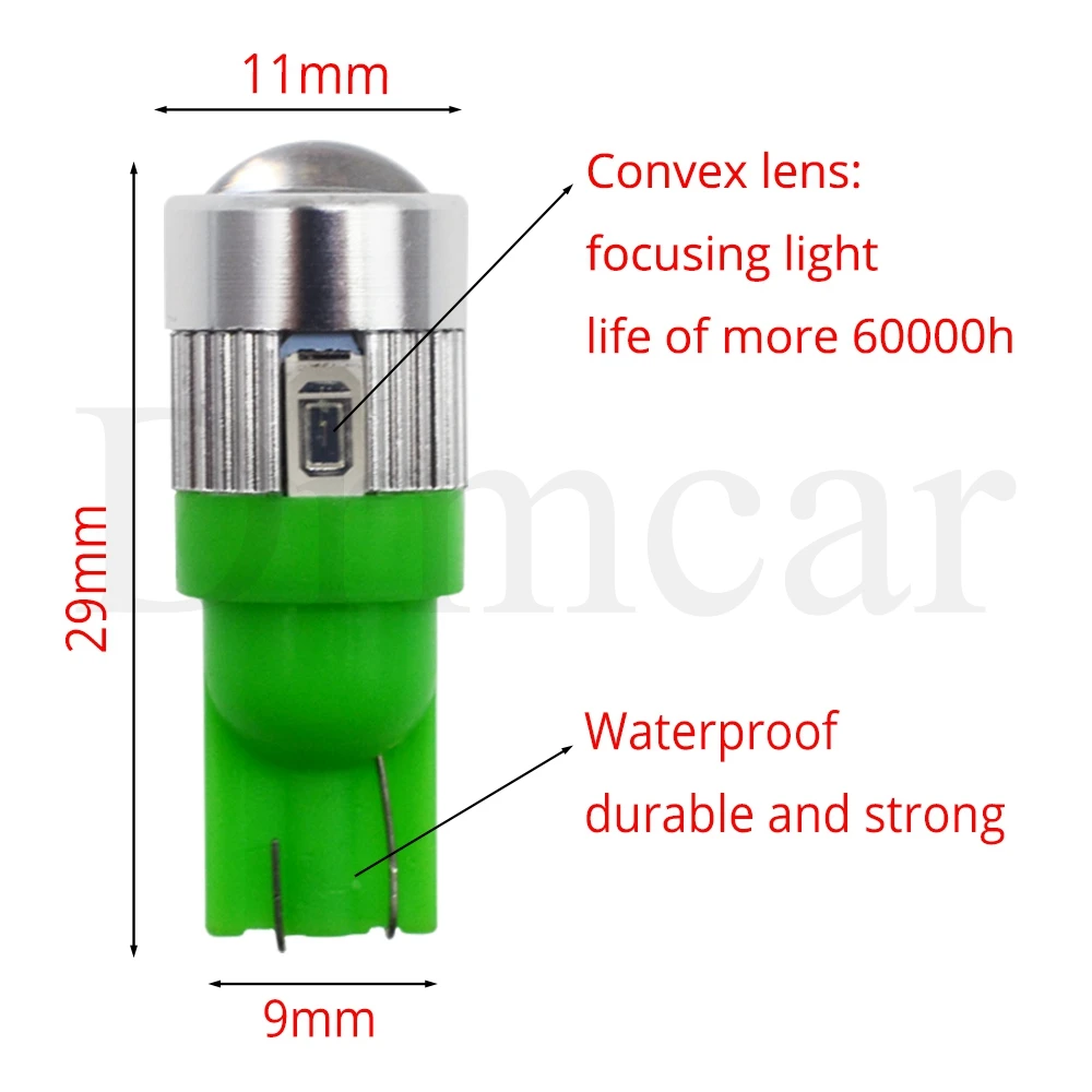 T10 W5w белый красные, синие зеленый 5630 6/10Led авто светодиодные 194 168 AC/DC 12v сигнал заднего хода светильник автомобильный светильник парковка хвост светильник s Клин лампы