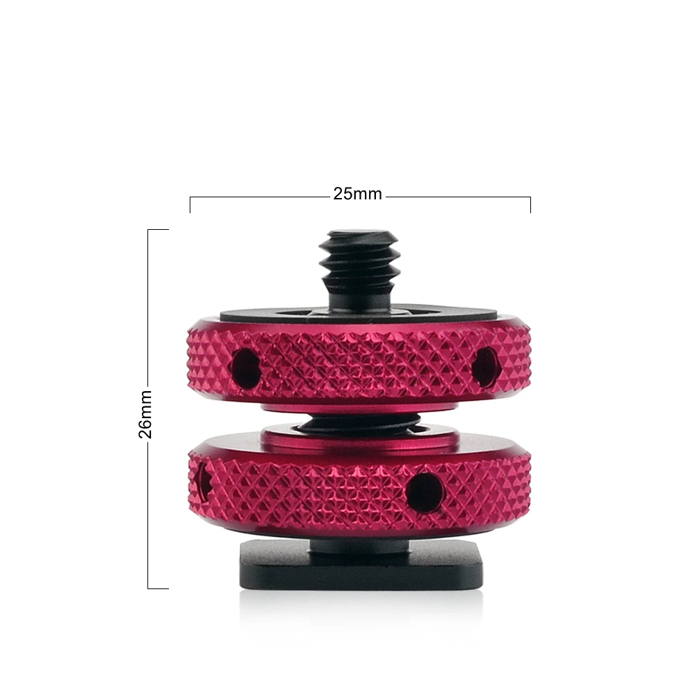 Крепление Горячий башмак для камеры 1/4 &quot-20 винтовой адаптер дюйма DSLR клетка