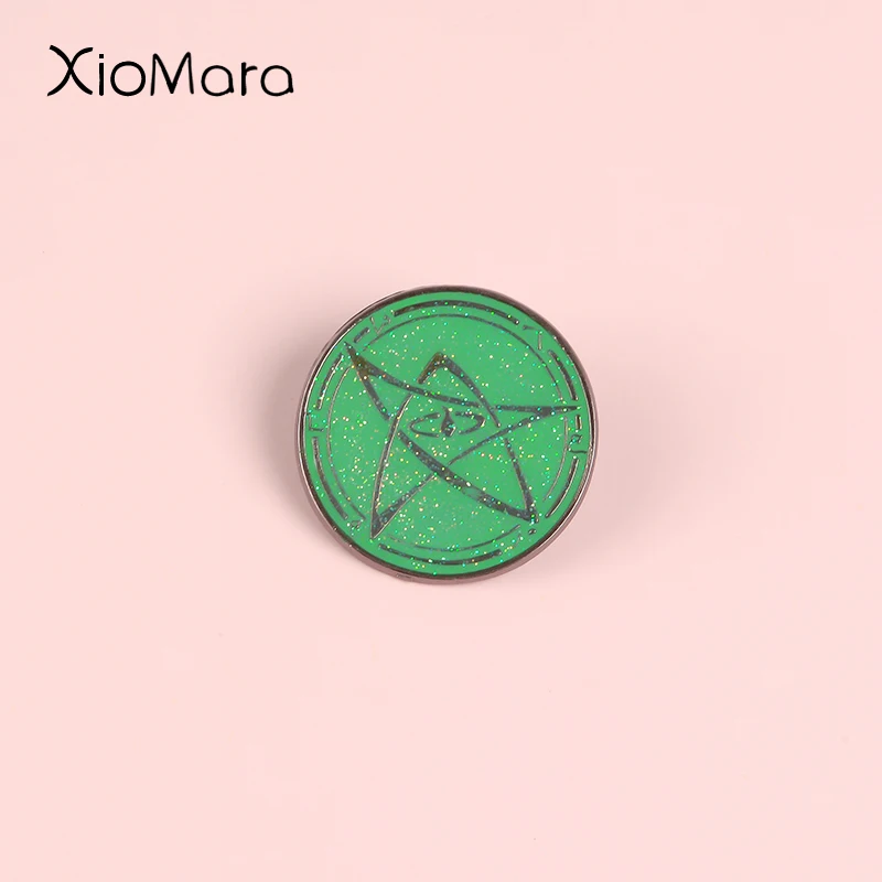 Эмалированная брошь Cthulhu эмалированная в форме Мифоса сумка для джинсов