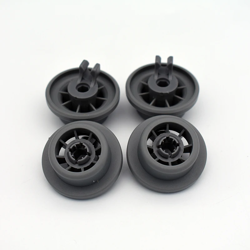 

4Pcs Dishwasher Roller Lower Rack Basket Wheel For Bosch For Neff For Siemens 165314 Replacement parts