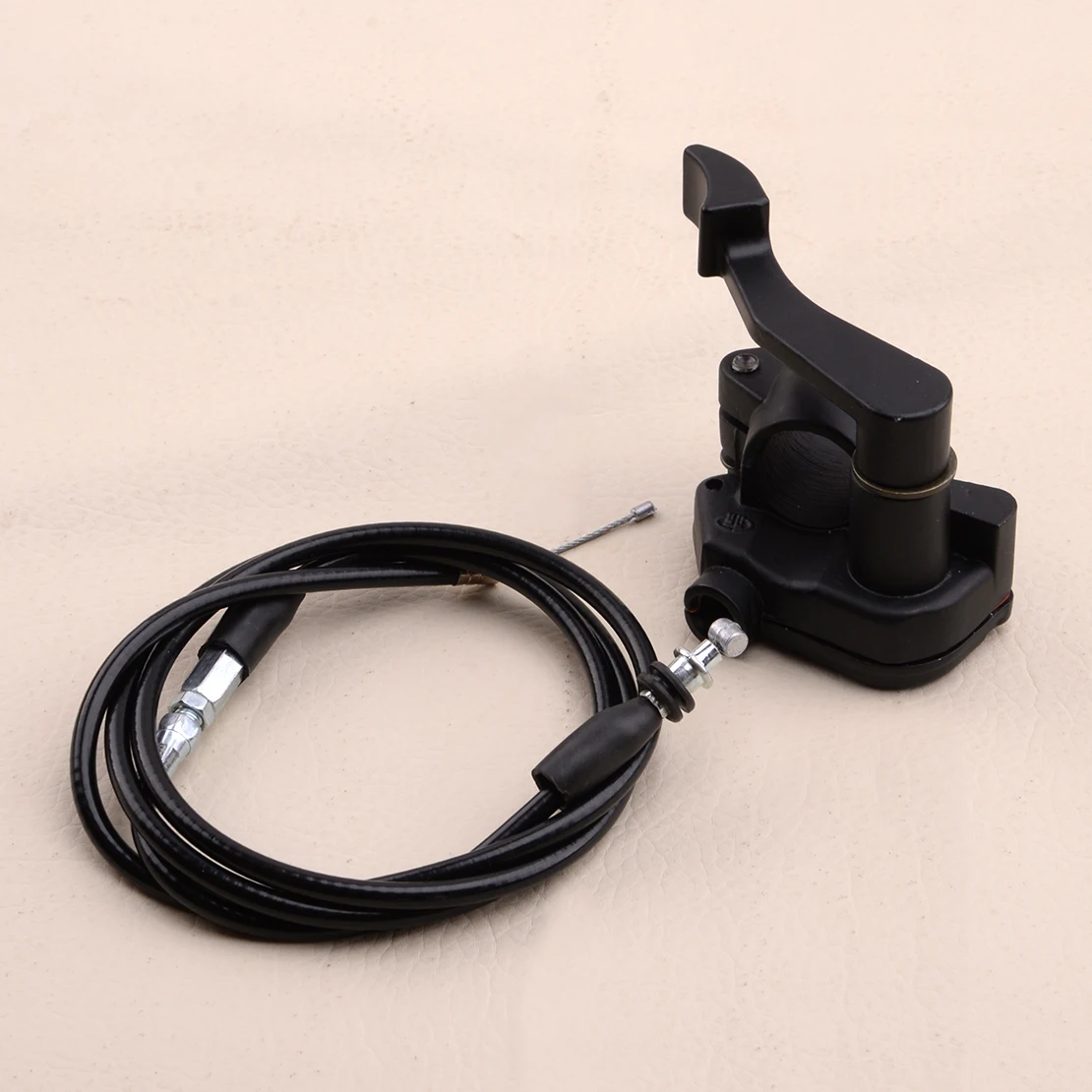 

Motorcycle 22mm Thumb Throttle Brake Lever Assembly Accelerator Cable Fit for 50cc 110cc 150cc ATV Quad Bike