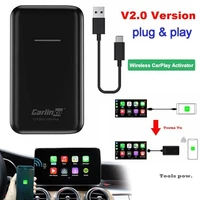 carlinkit apple carplay ios 13 2 0 usb update wireless auto connect for car oem original wired carplay to wireless carplay black