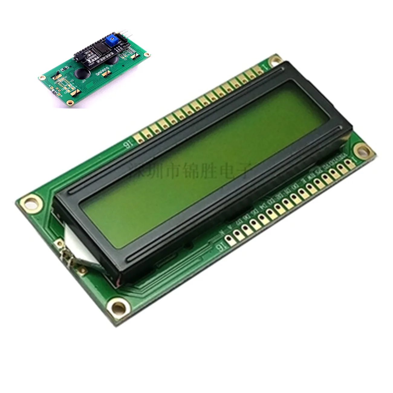 1 шт. модуль ЖКД синий зеленый экран IIC/I2C 1602 для arduino ЖК микроконтроллер UNO r3 mega2560