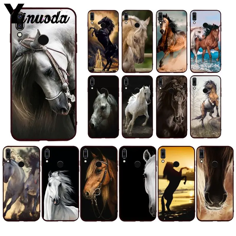 Чехол для телефона Yinuoda Running Horse с животными Huawei P40 P30 P20Pro P20Lite P30Lite P Smart P10Lite|Бамперы|