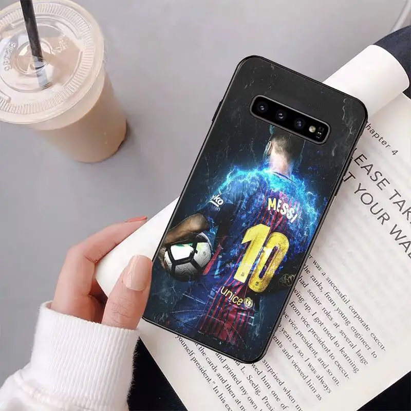 

King Football Messi Phone Case For Samsung Galaxy S6 S7 Edge Plus S8 S9 S20Plus S20ULTRA S10lite 2020 S10 Cove Fundas Case