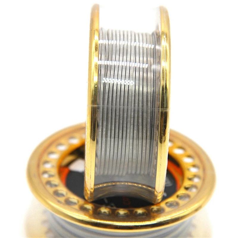 Ni80 3 жилы Fused Clapton с сопротивлением высокой плотности катушки готовые для