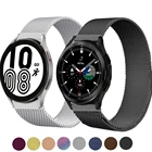 Ремешок магнитный для Samsung Galaxy watch 4classic3Active 2, браслет для Huawei GT22e 20 мм 22, 45 мм 41 мм 46 мм 42 мм