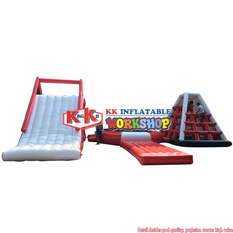 Коммерческий Класс Jeux Gonflables надувные плавающие водные горки Водные Игры парк для