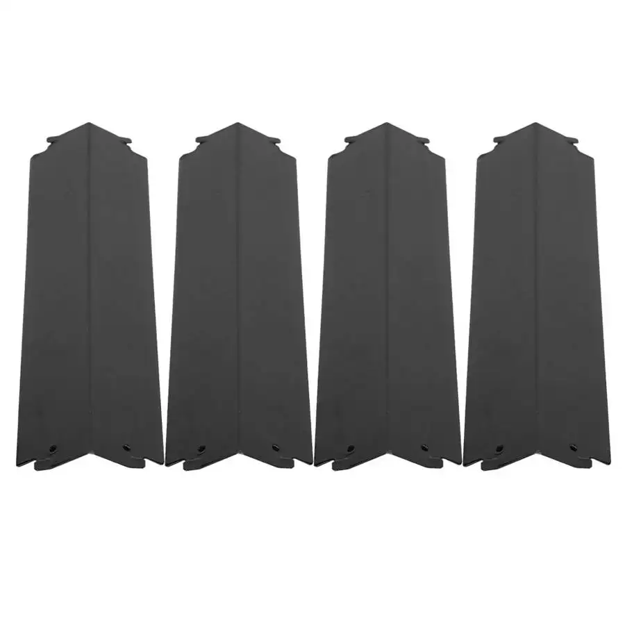 4 шт. Нержавеющая сталь газовый гриль тепла палатки барбекю тепловой защиты