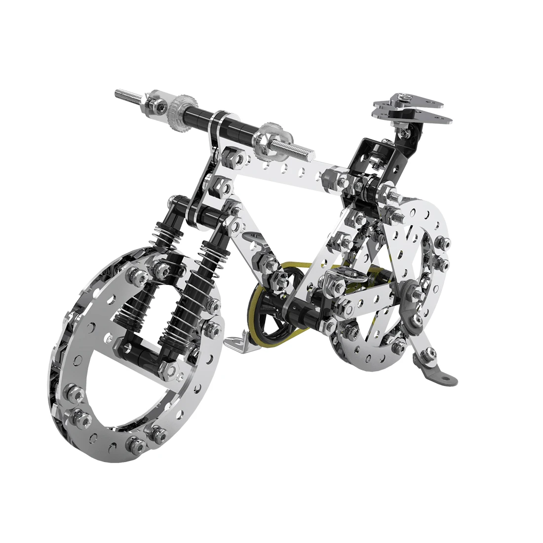 

228Pcs Road Bicycle Assembly DIY Metal Puzzle Model Building Kit Assembly Stem kids Toy Kits Adults Jigsaw Toys Drop Shipping