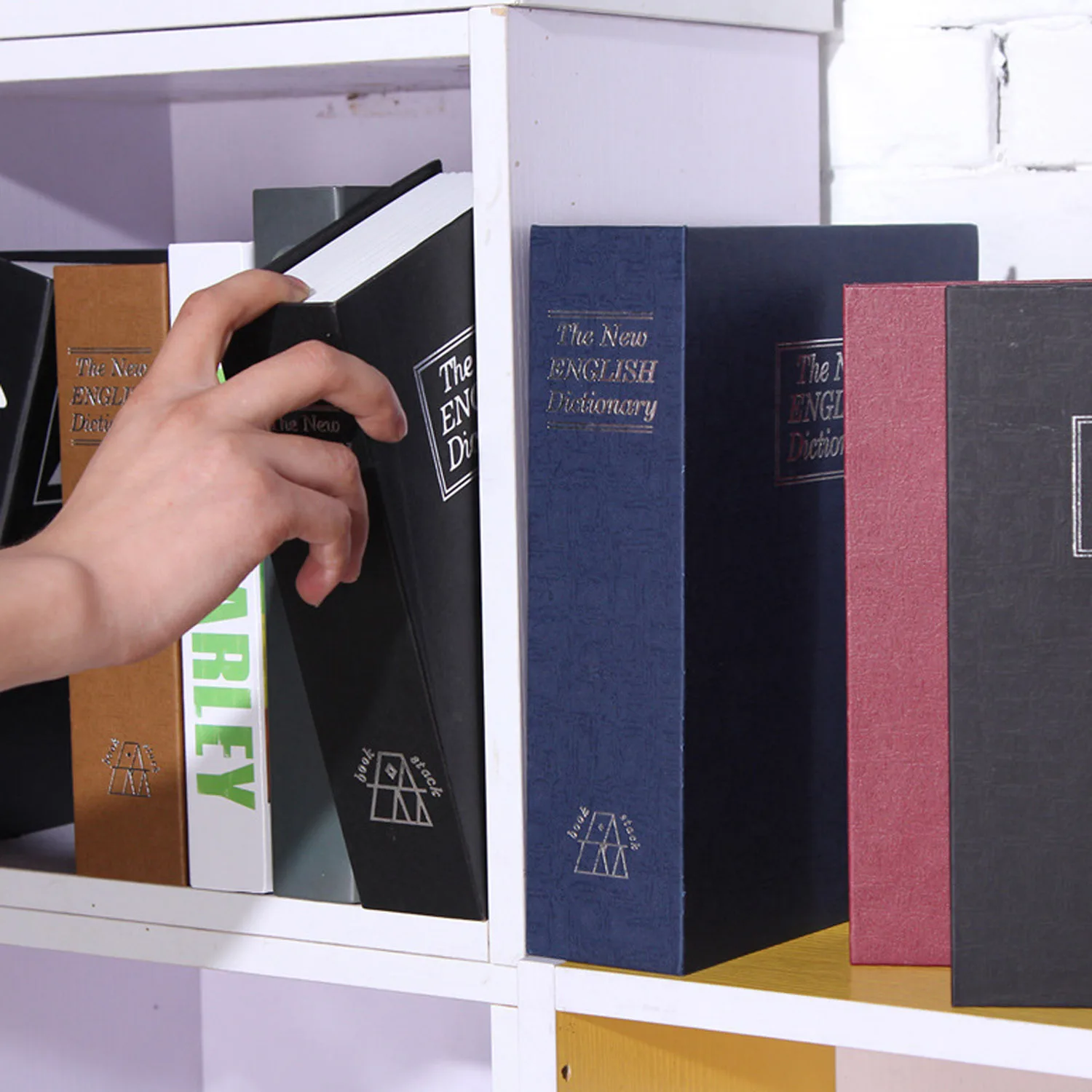 Портативная Книга в стиле словаря Мини Сейф для хранения денег скрытый секретный