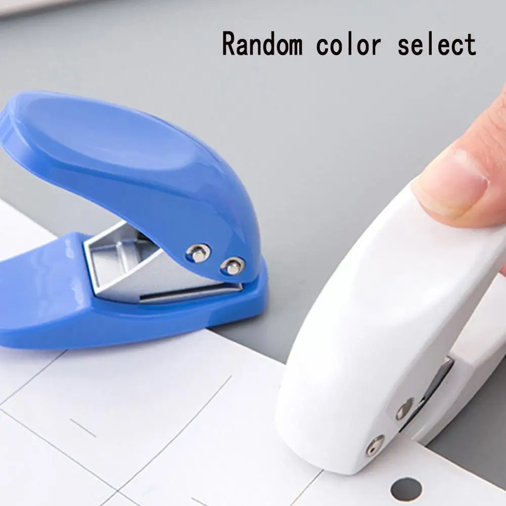

1pcs Single Hole Punching Machine Mini Manual Round Binding Hole Small A4 Stationery Stationery Punching Paper Office Docum Z7I9