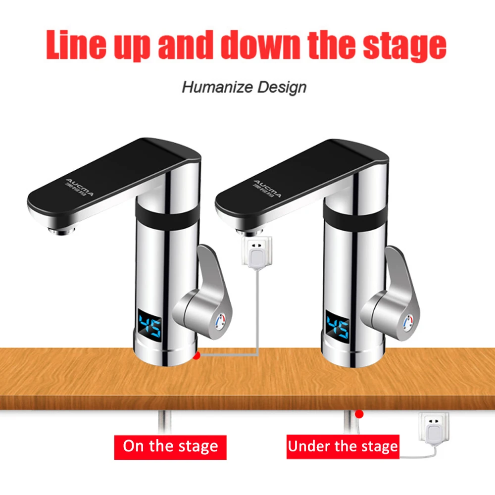 Электрический смеситель 3000 Вт мгновенный нагреватель воды быстрый нагрев