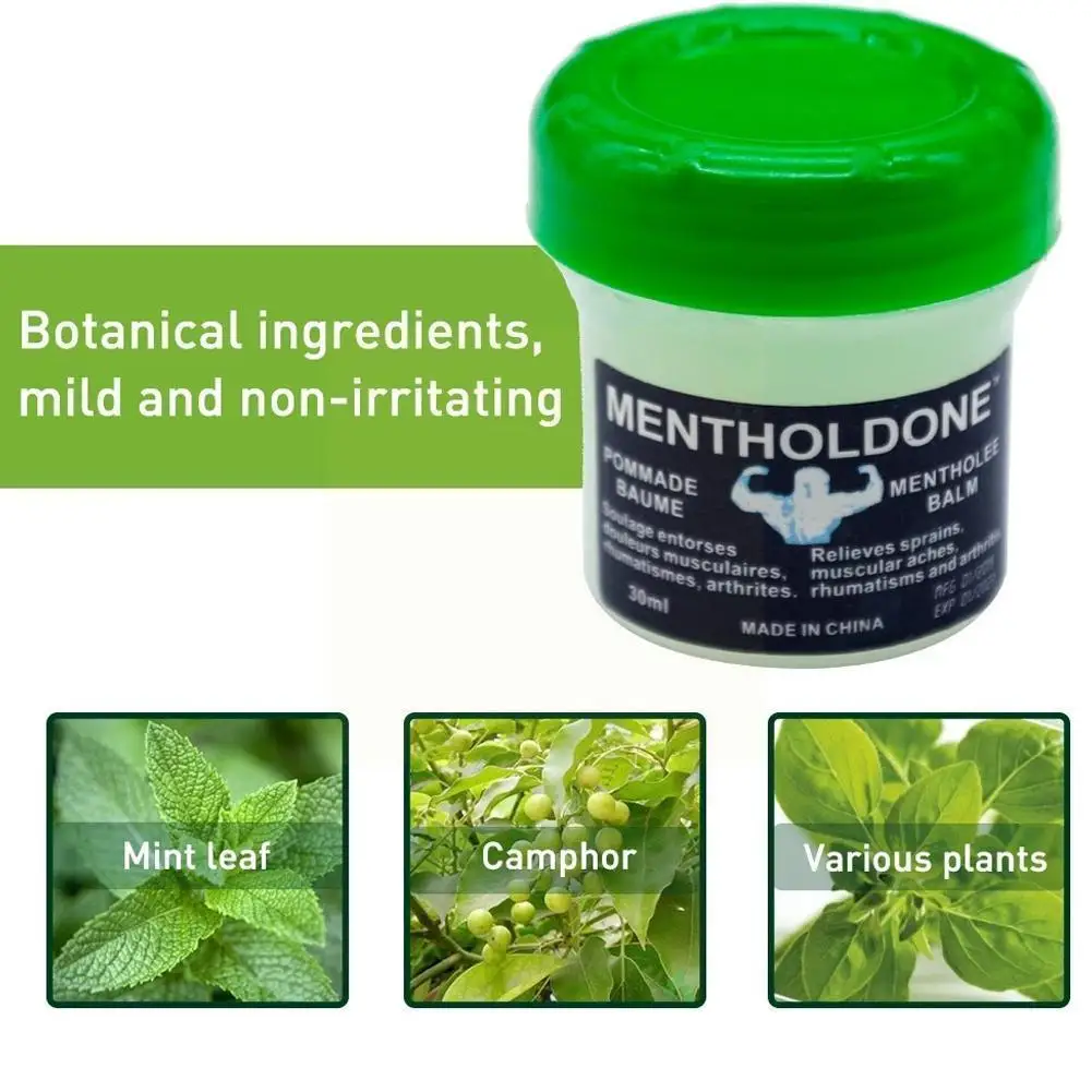 

Cooling Mint Oil Refresh Cream For Anti Mosquito Headache Relief Motion Sickness Dizziness Refreshing Essential Oil D2W2