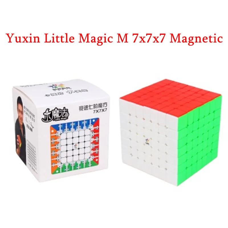 Магический кубик Yuxin Little Magic M 7x7x7 маленький магический 7x7 магнитный скоростной yuxin
