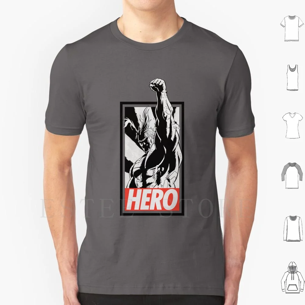 

Футболка с надписью «All Might Is Our Hero»